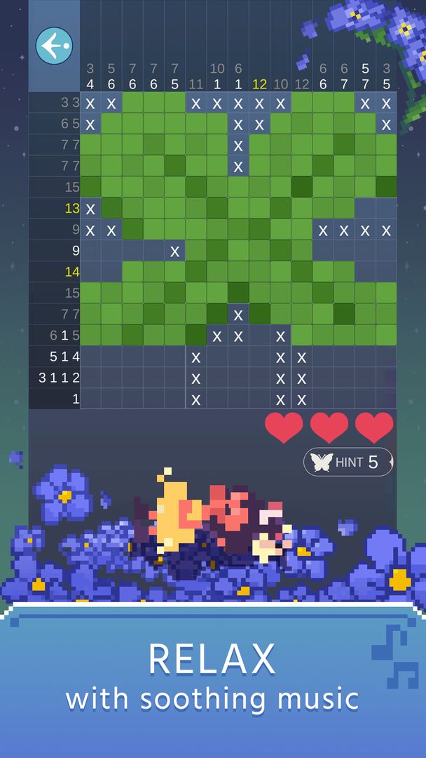 Beyond the Garden - Relax with Nonogram Puzzles screenshot game