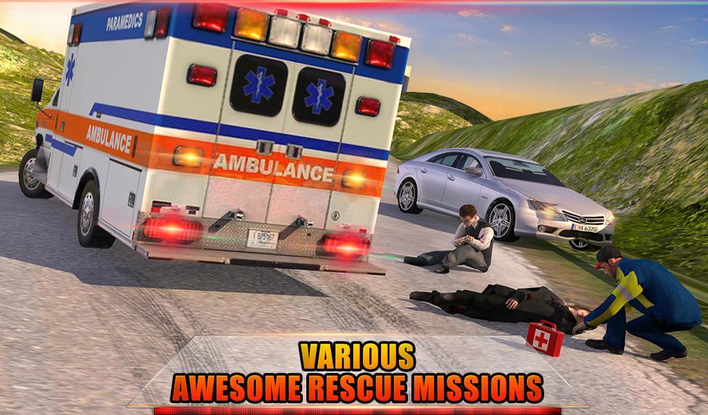 Screenshot of Ambulance Rescue Driving 2016