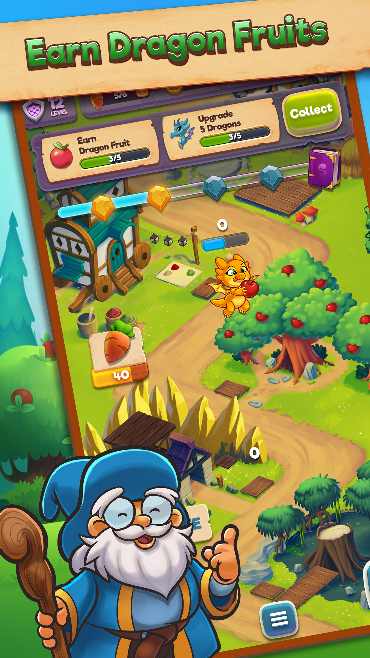 Dragon Idle Adventure Game Screenshot