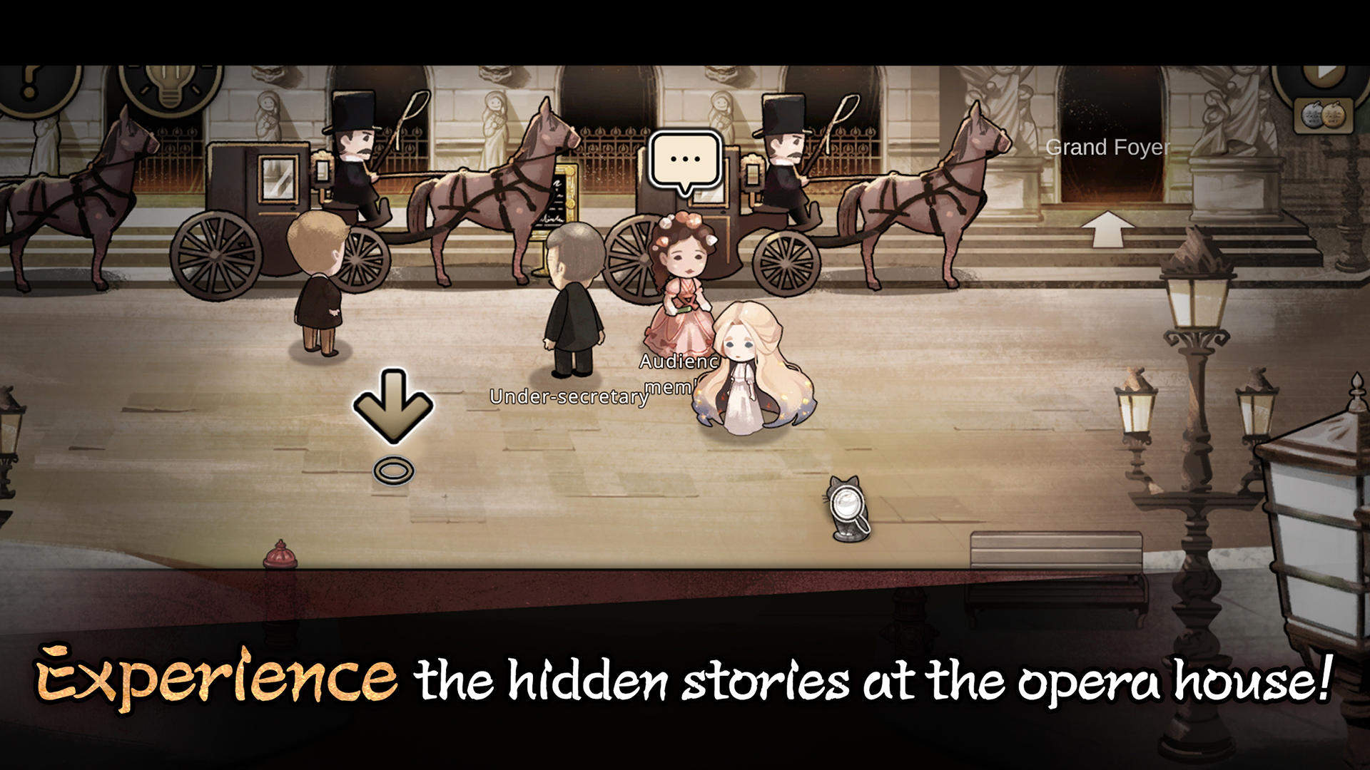 The Phantom of the Opera Game Screenshot