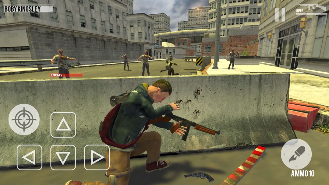 Deadly Town: Shooting Game ภาพหน้าจอเกม