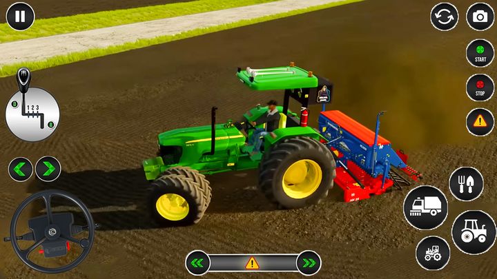 Jogo de fazenda de condução de trator agrícola versão móvel andróide iOS  apk baixar gratuitamente-TapTap