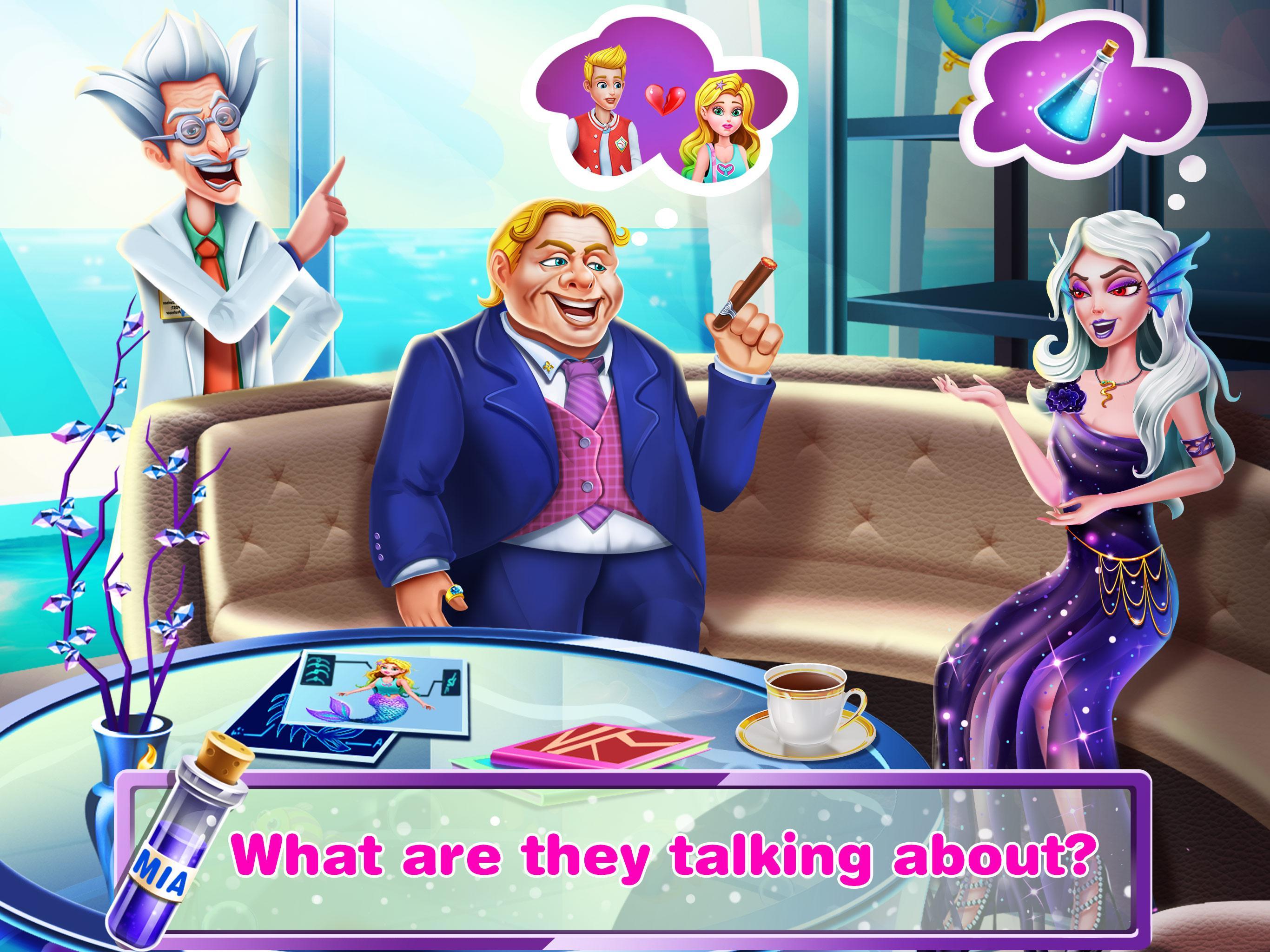 Mermaid Secrets 37- Highschool Game Screenshot