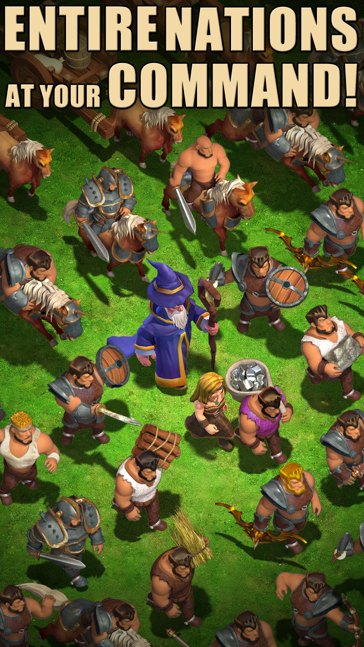 Captura de Tela do Jogo War Ages - Legend of Kings