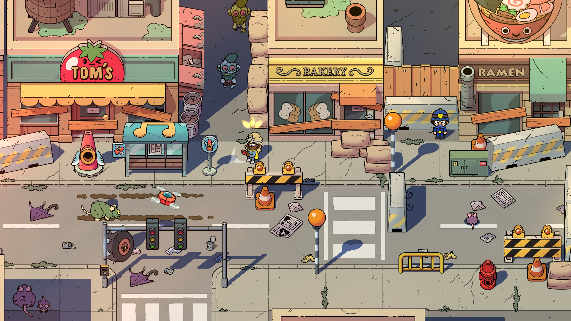 The Swords of Ditto Game Screenshot