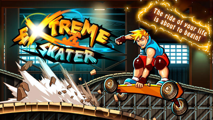 Extreme Skater Game Screenshot