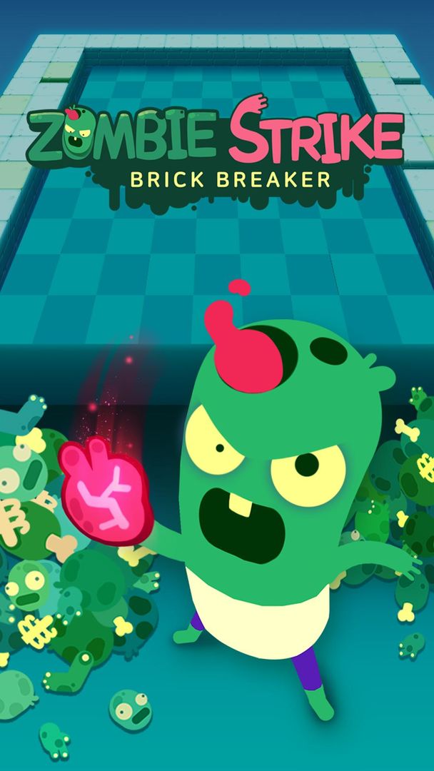 좀비 스트라이크 : 브릭 브레이커 게임 스크린 샷