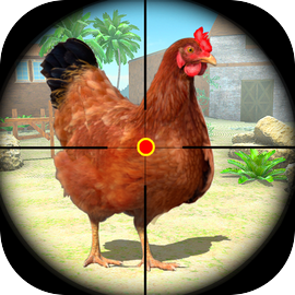 Jeu de tir de poulet Simulateur de pistolet 3D Jeu de tir FPS