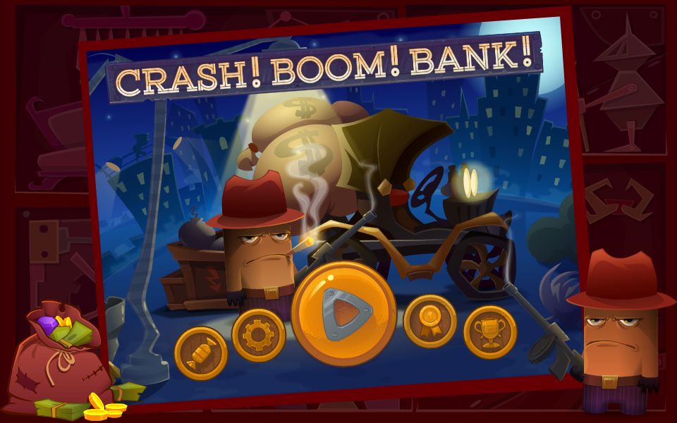 Crash! Boom! Bank! 게임 스크린 샷