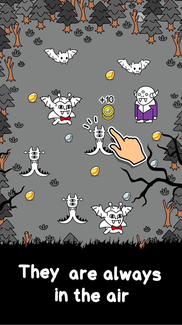 Screenshot of Vampire Evolution: Idle Horror