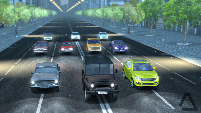 Screenshot 1 of Ruso Road Racer Pro 