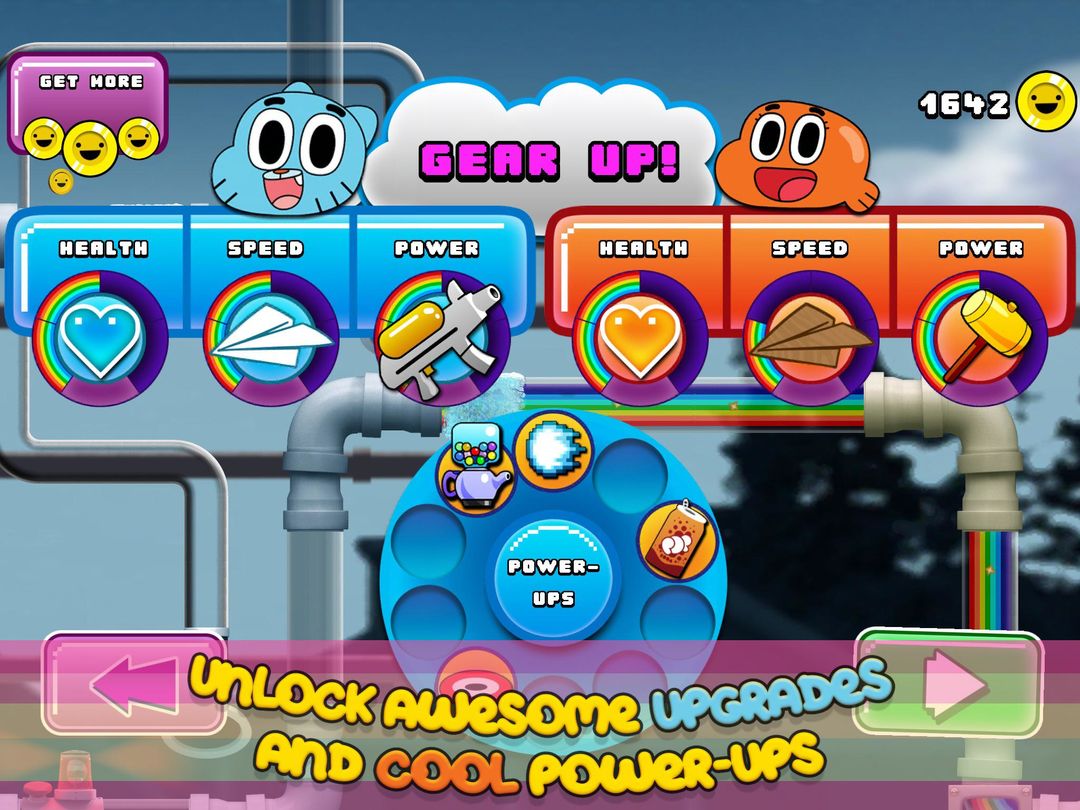 Gumball Rainbow Ruckus screenshot game