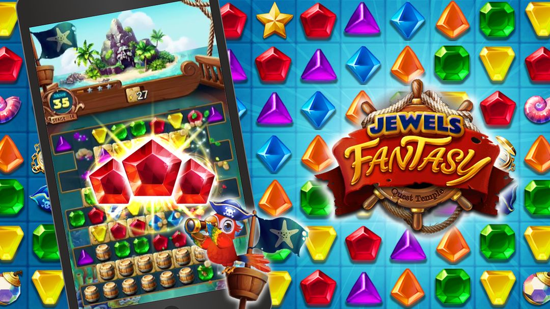 Screenshot of Jewels Fantasy : Quest Temple