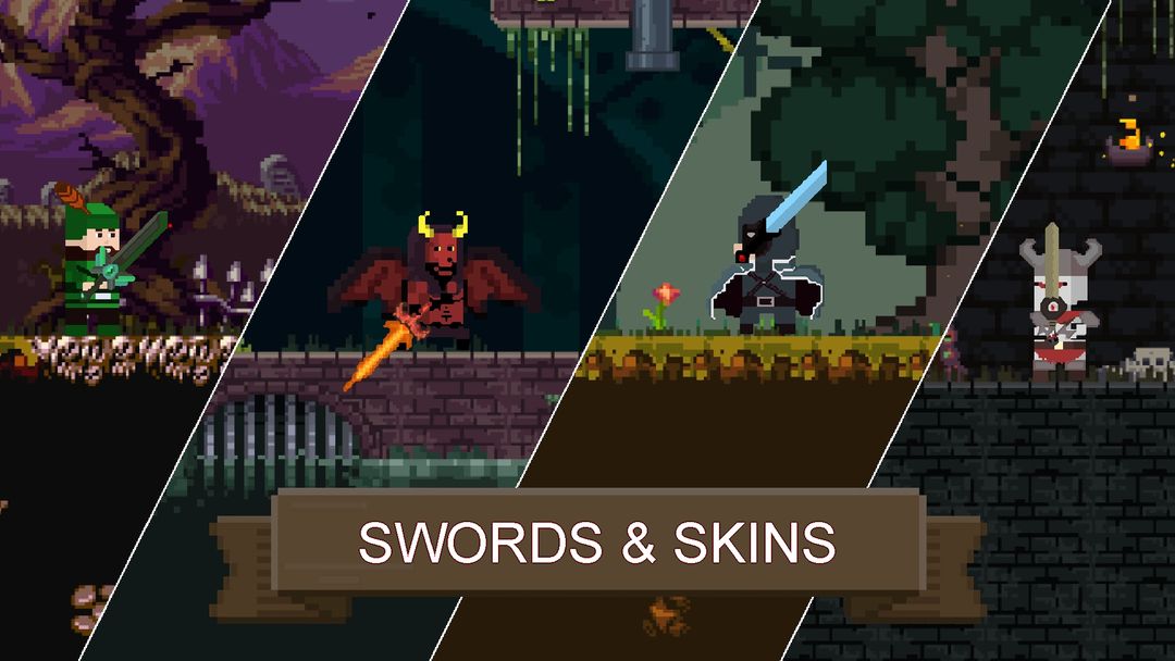 Rune Sword: Action Platformer ภาพหน้าจอเกม