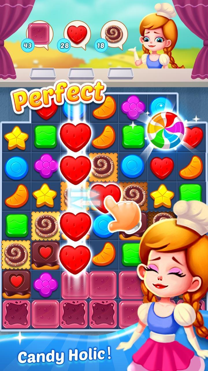 Cuplikan Layar Game Candy holic : Puzzle Master