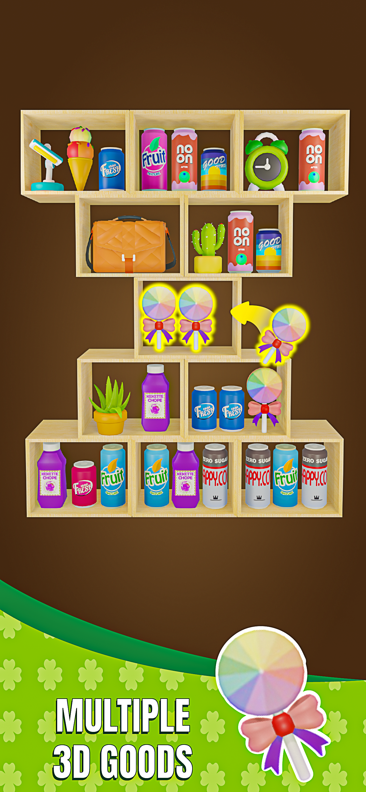 Triple Goods Merge: Sorting 3D Game Screenshot