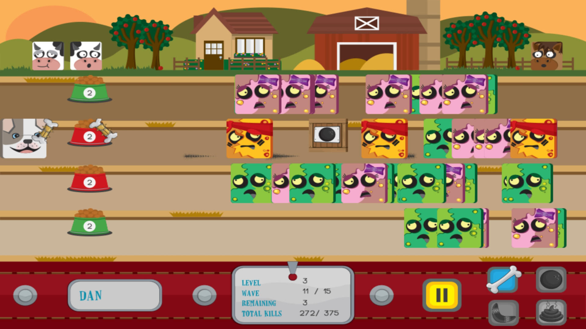 A Zombie Tail screenshot game