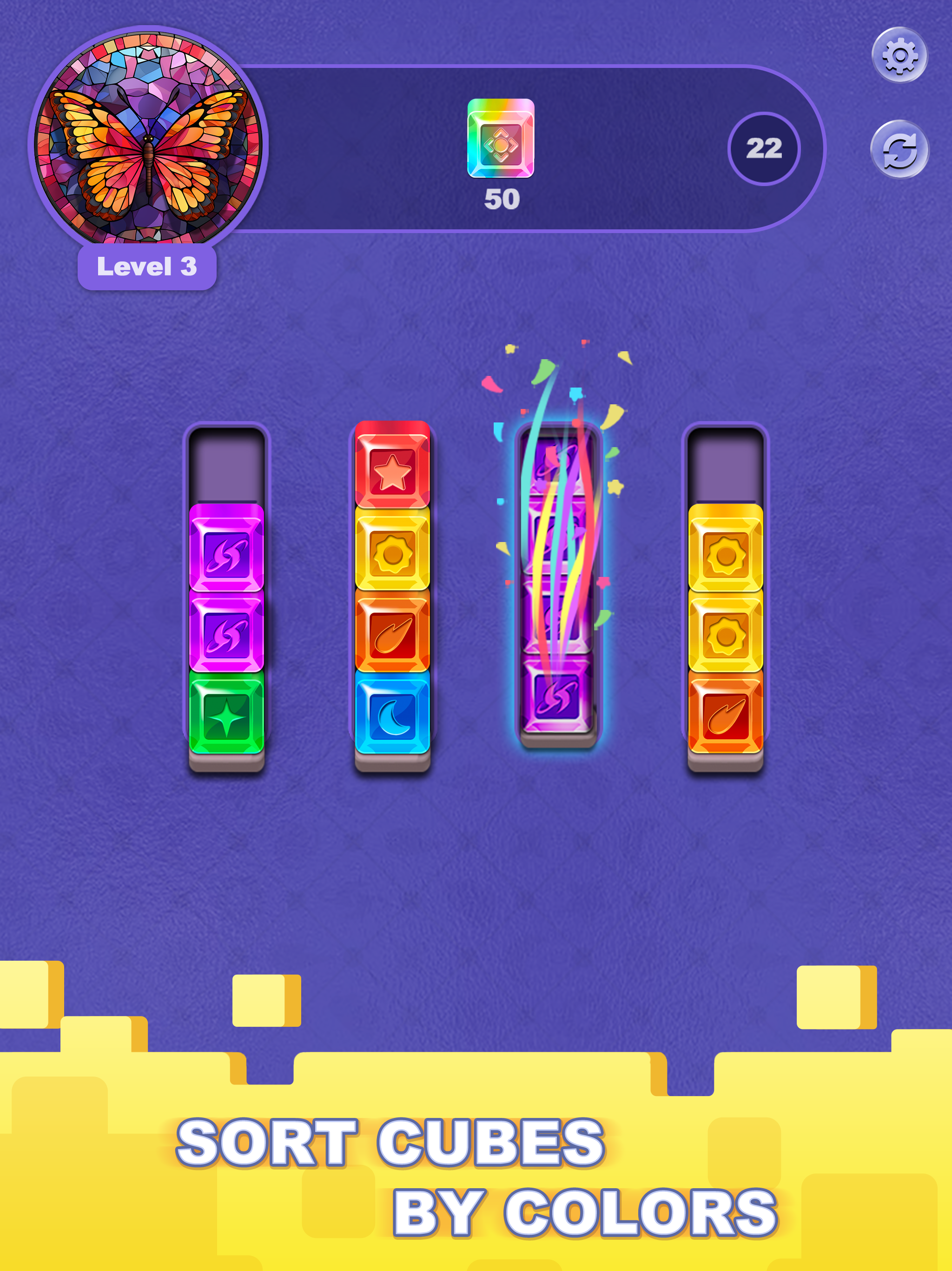 Magic Glass: Colorful Puzzle Game Screenshot