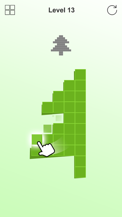 Скриншот игры Pixel Match 3D