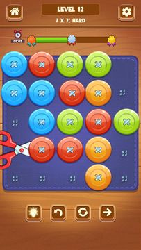 Cut a Button : Puzzle Game Screenshot
