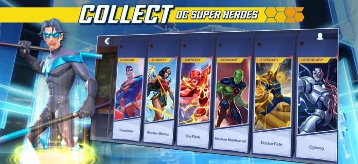 Скриншот игры DC Worlds Collide Strategy RPG