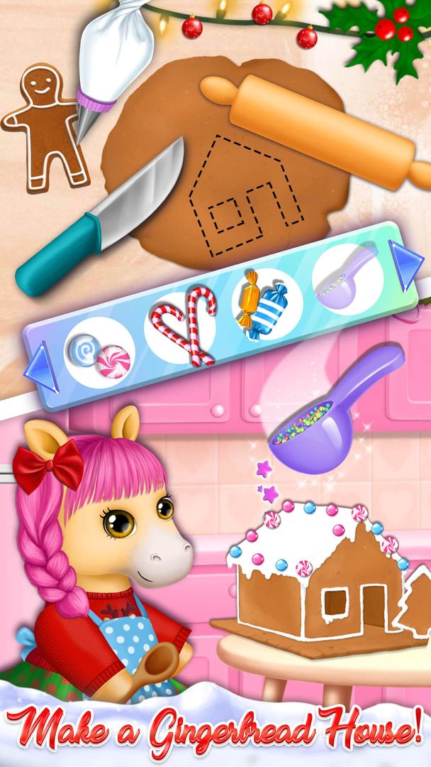Pony Sisters Christmas screenshot game