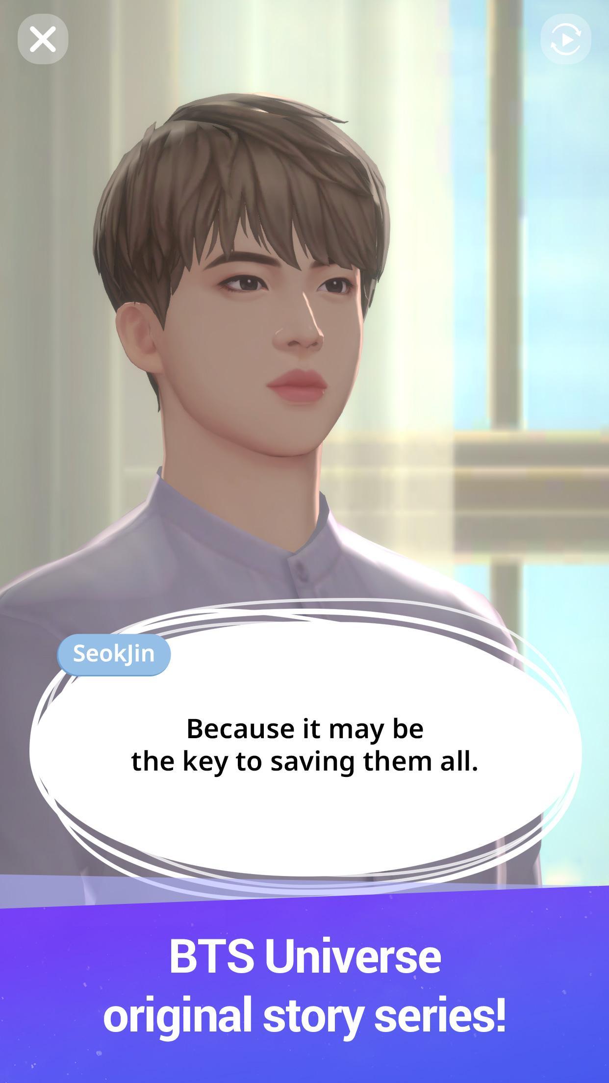 BTS Universe Story Game Screenshot