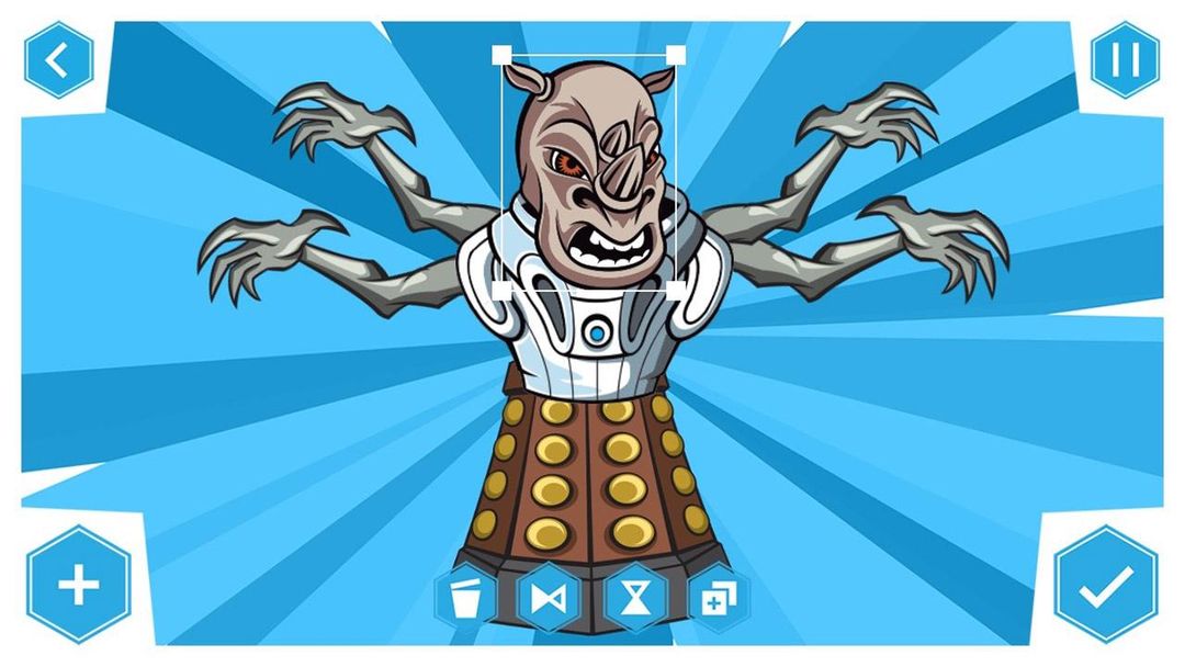 Doctor Who: Comic Creator screenshot game