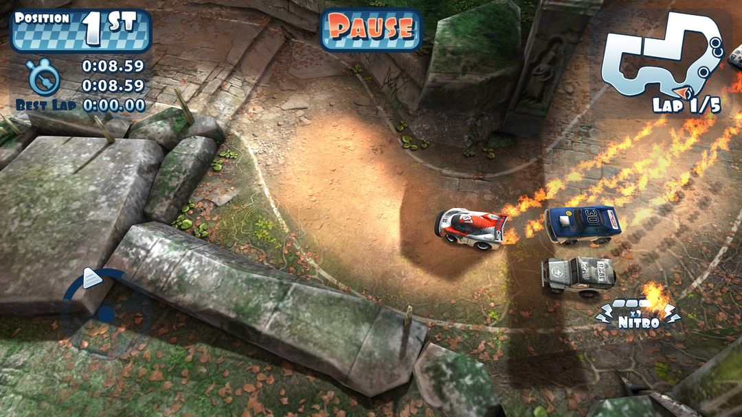 Mini Motor Racing 게임 스크린 샷