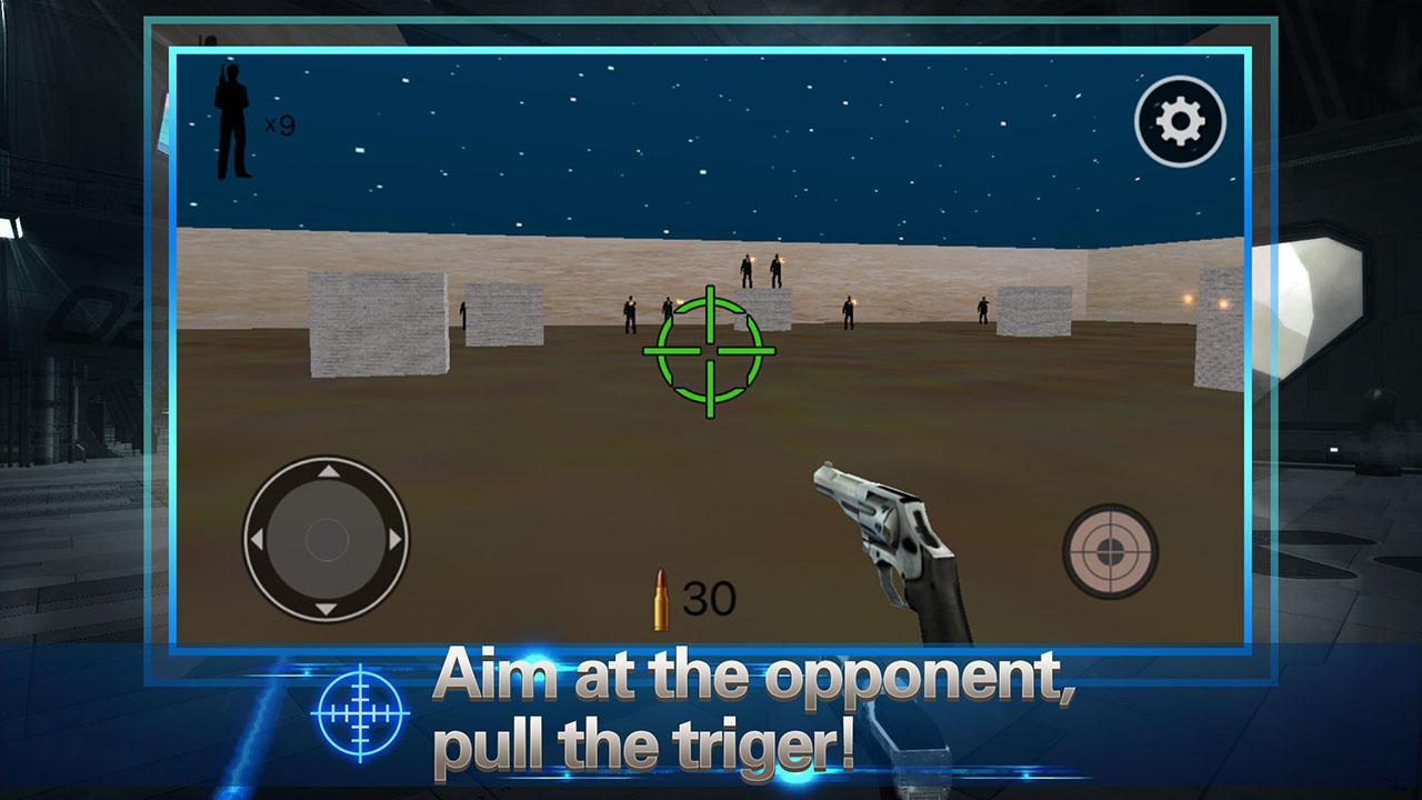 Screenshot 1 of Ang King Of Gun Battle 3D 