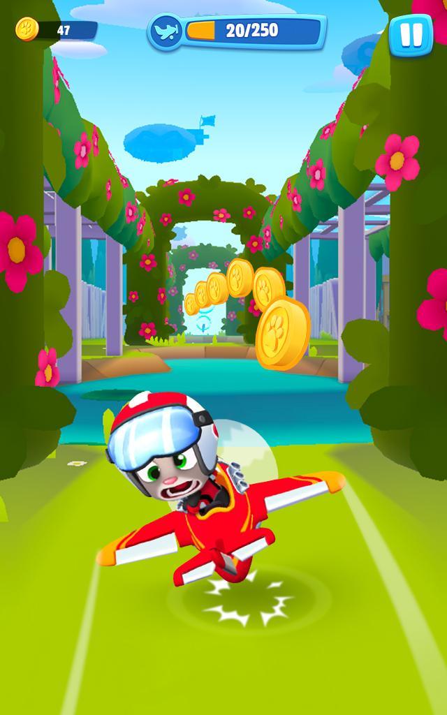 Talking Tom Sky Run: The Fun N screenshot game