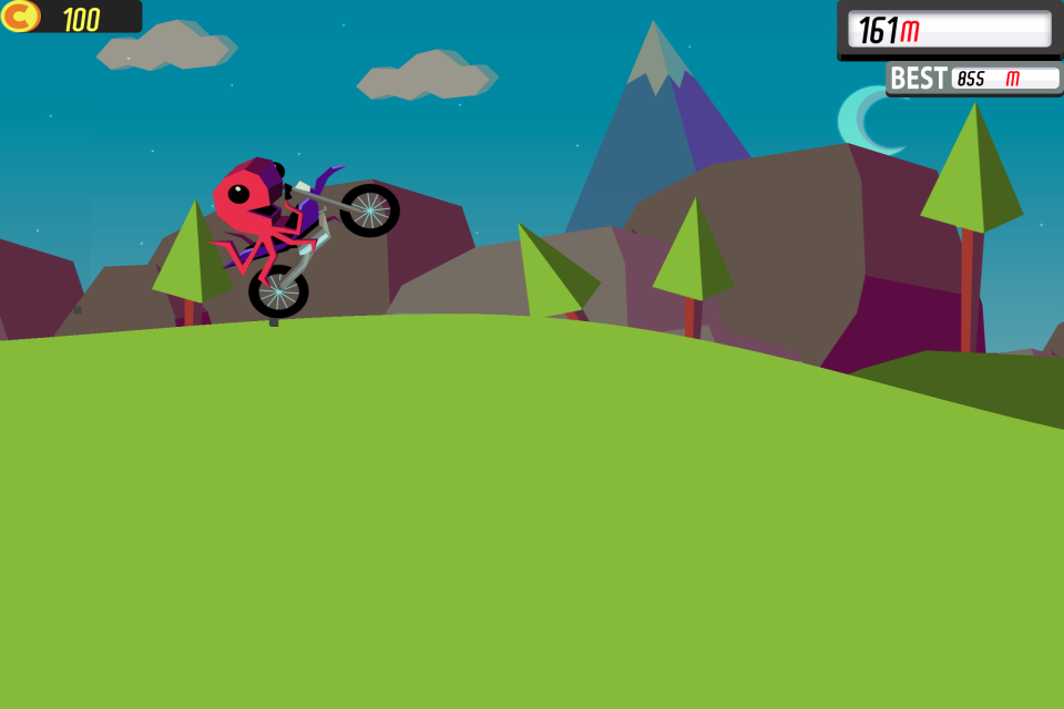 Wheelie 2 Game Screenshot