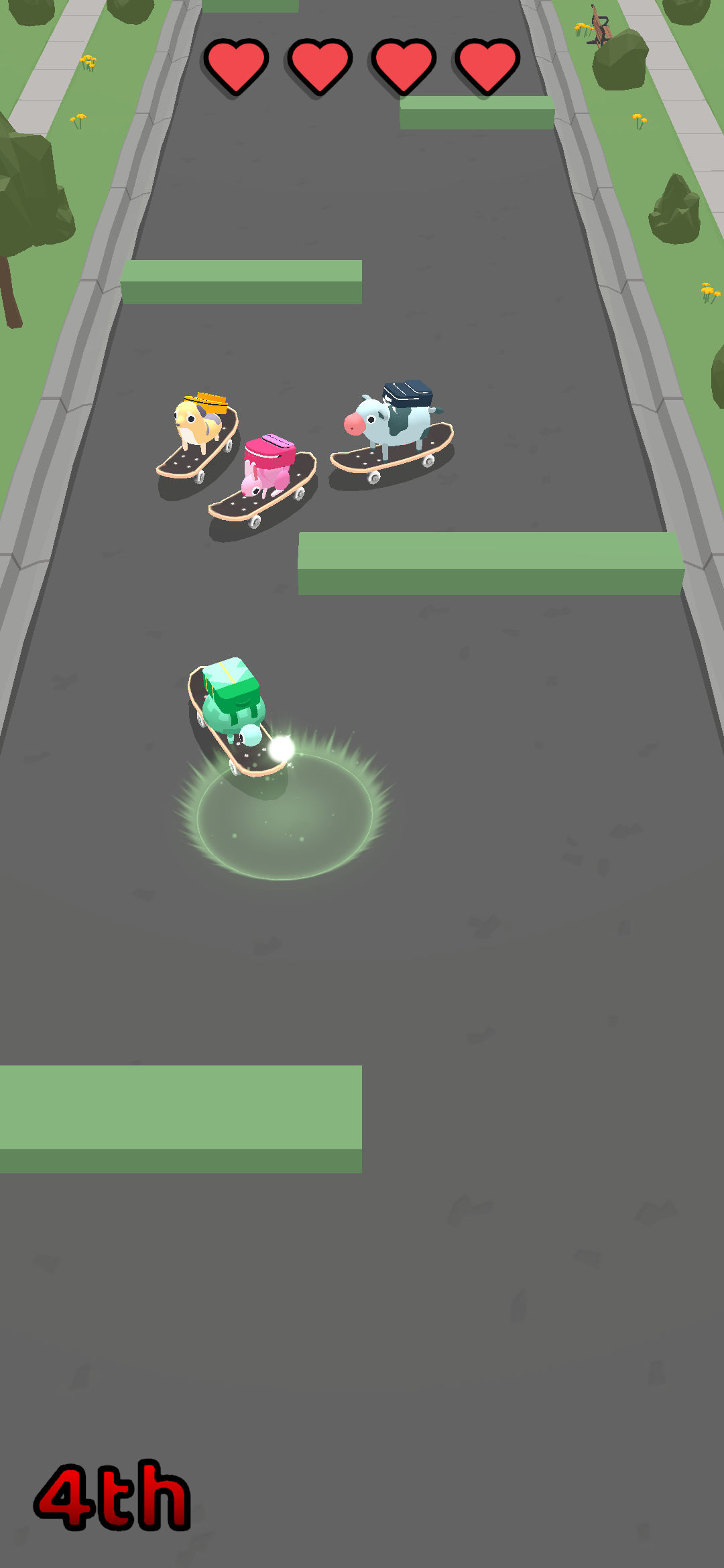 Skatymals Game Screenshot
