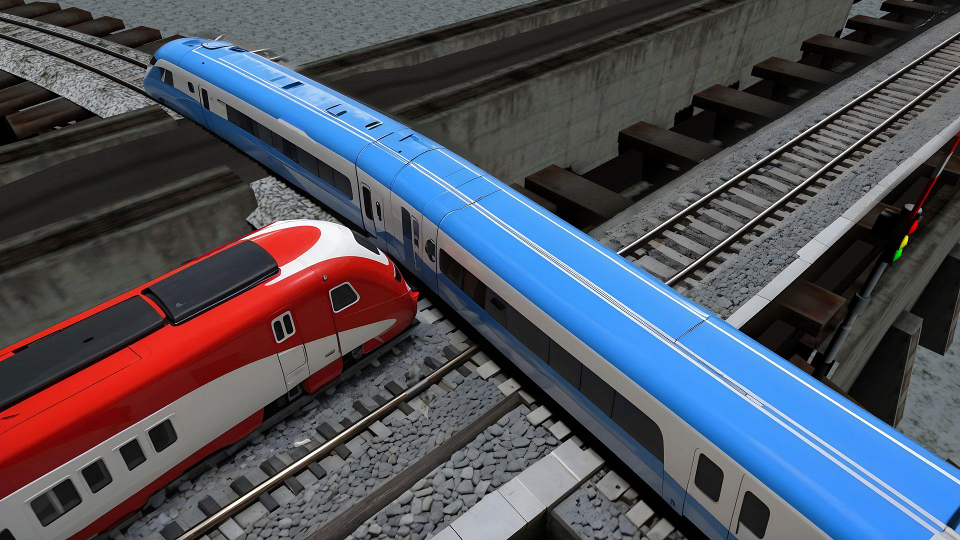 Euro Rails - Train Simulator Game Screenshot