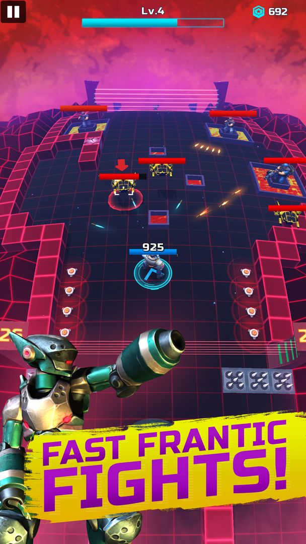 Screenshot of Cyberpunk Neon Soldier 2077
