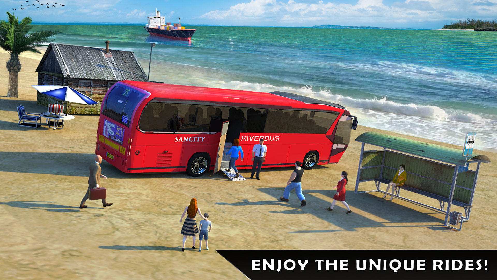 Screenshot 1 of Trình mô phỏng xe buýt 2024 Trò chơi xe buýt 3D 14