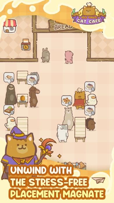 Screenshot of Idle Paws: Cat Cafe