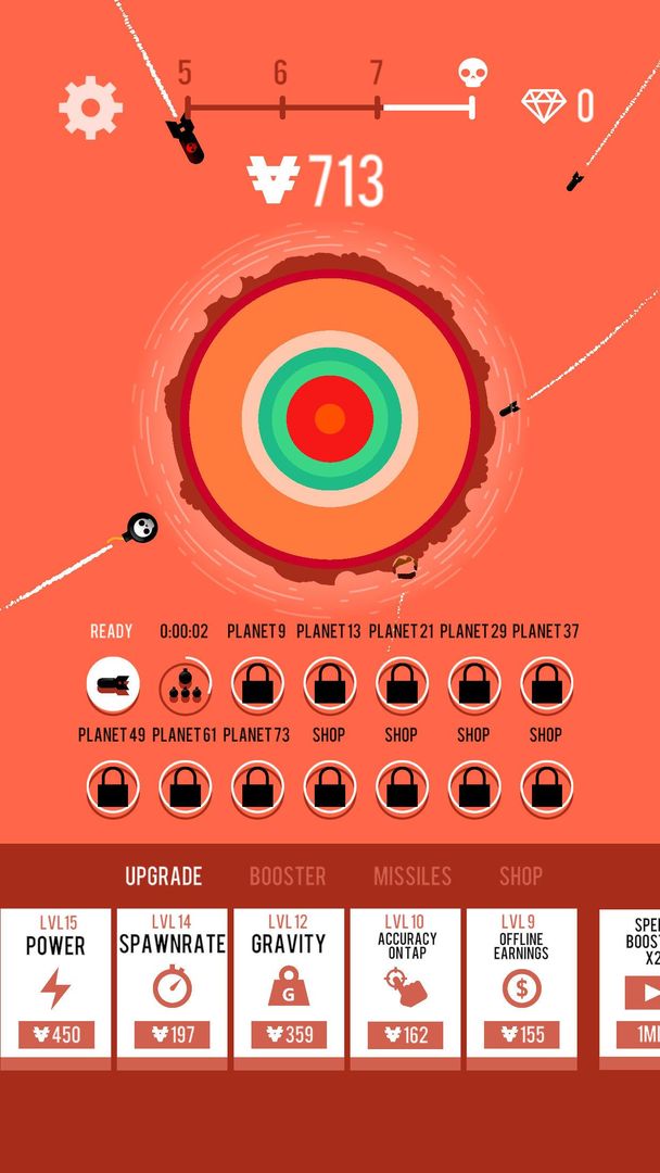Planet Bomber! screenshot game