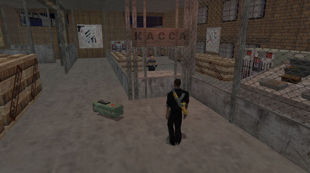 Screenshot of 刑事俄羅斯3D。黑幫方式