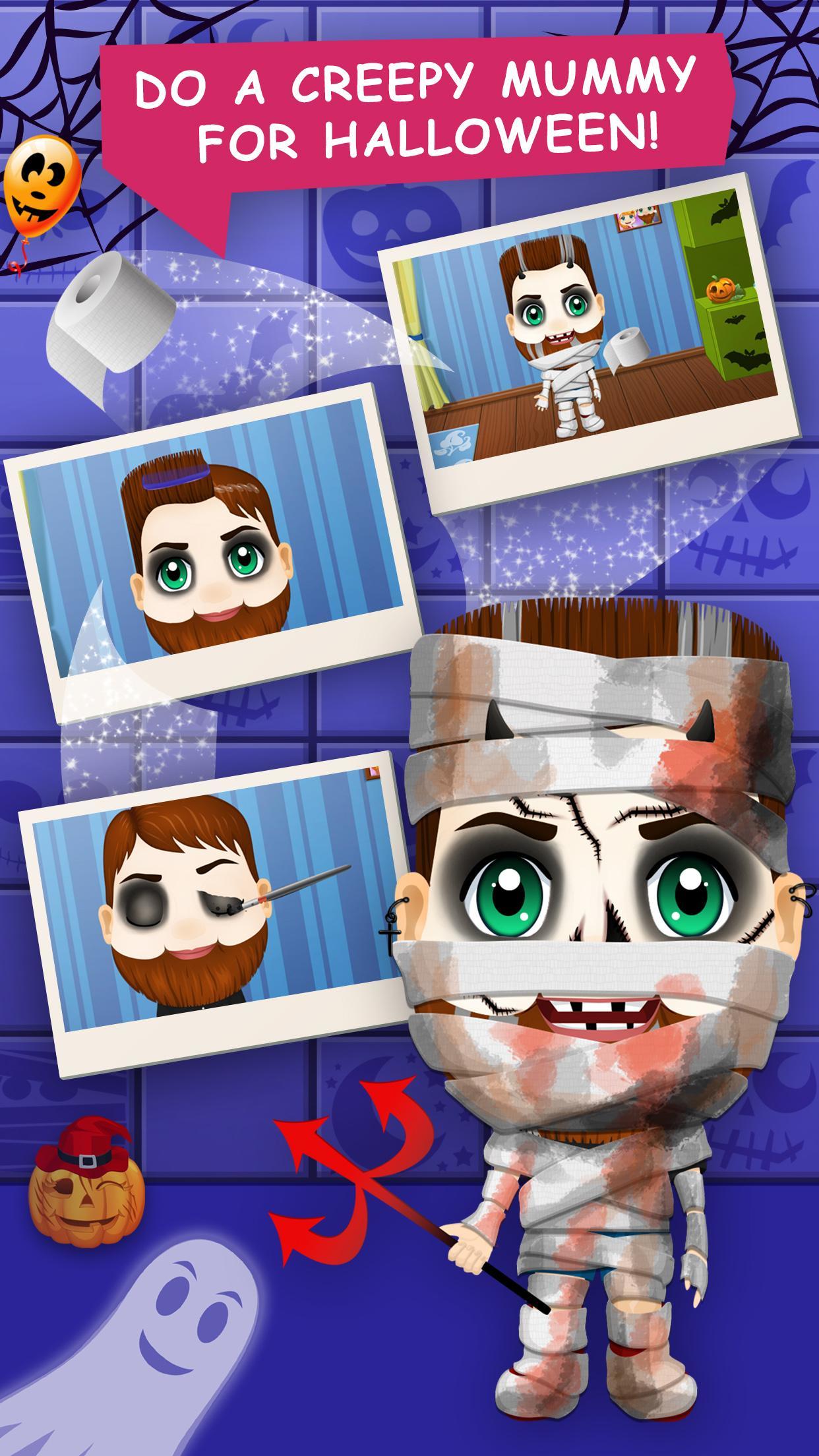 Sweet Little Dwarfs Halloween Game Screenshot