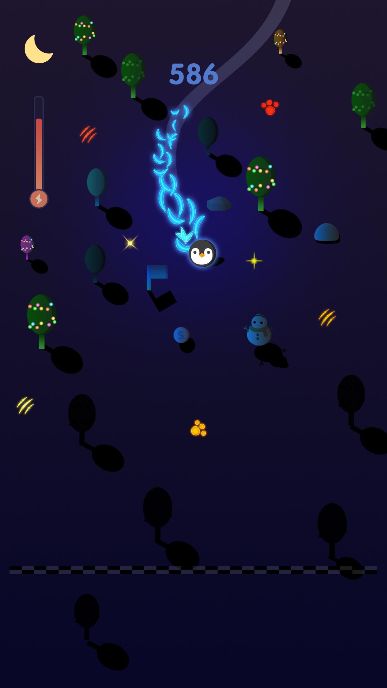 Snowball - chilly snow skiing game snowboard game Game Screenshot