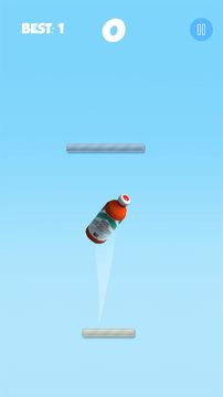 Water Bottle Flip 3D Clash Game Screenshot