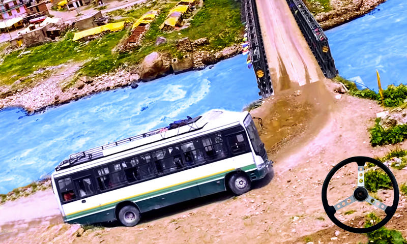Screenshot 1 of Army Coach Bus Hill Driving 3D 1.0.1