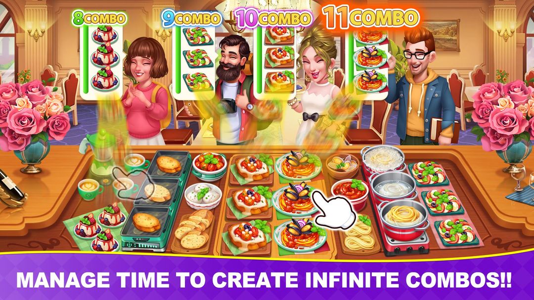 Cooking Frenzy: Madness Crazy Chef Cooking Games 게임 스크린 샷