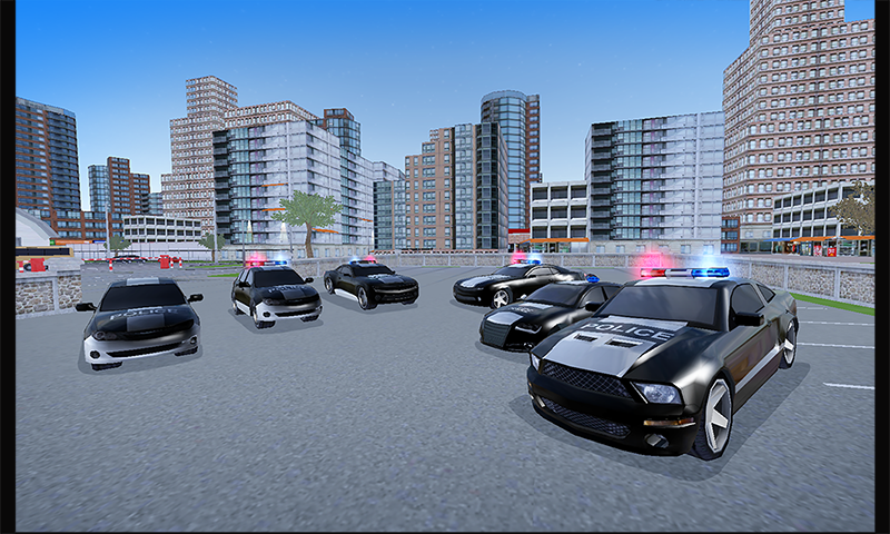 Police Academy Driving School Game Screenshot