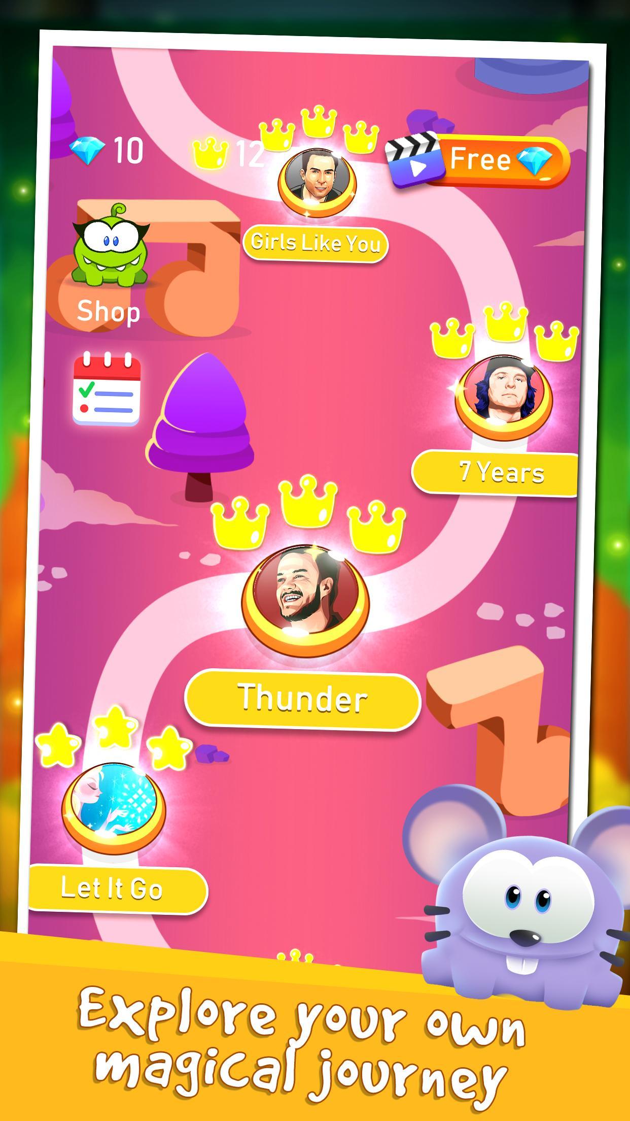Magic Tiles Friends Saga Game Screenshot