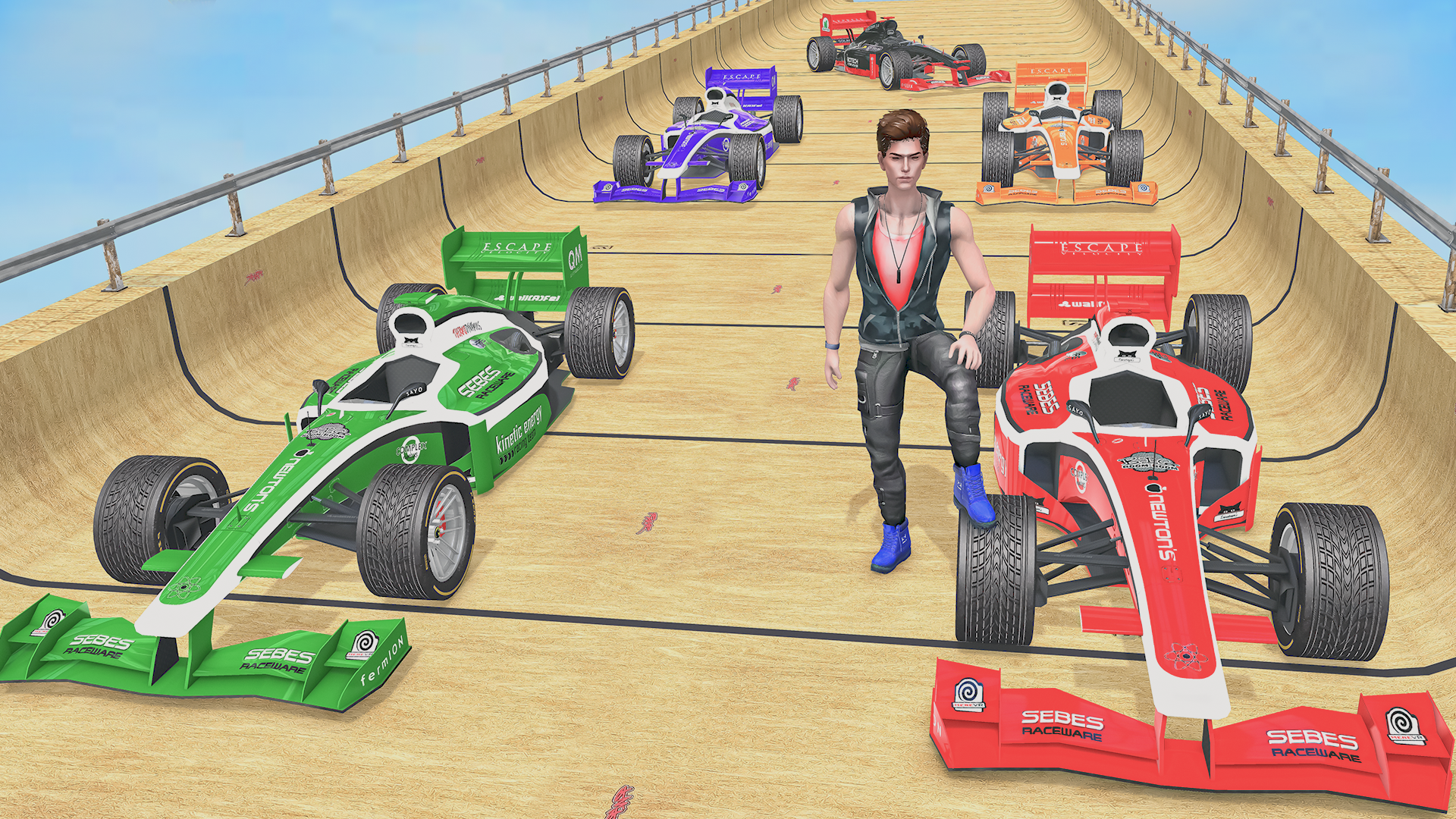 Racing Car Games: Formula Cars Game Screenshot