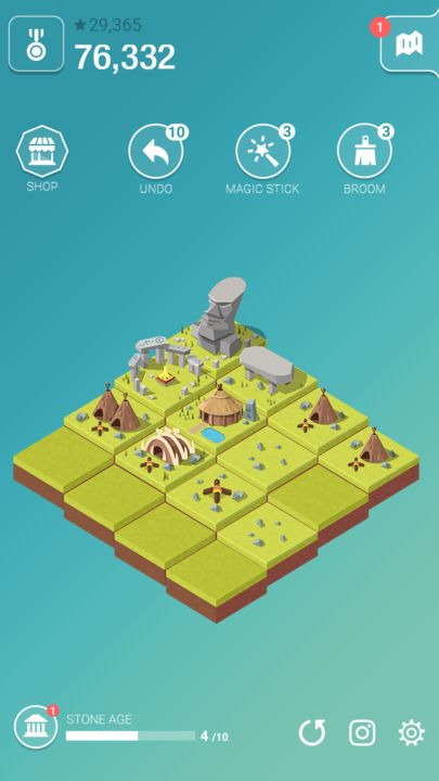 Screenshot 1 of Age of 2048™: Trò chơi hợp nhất thành phố 1.7.7