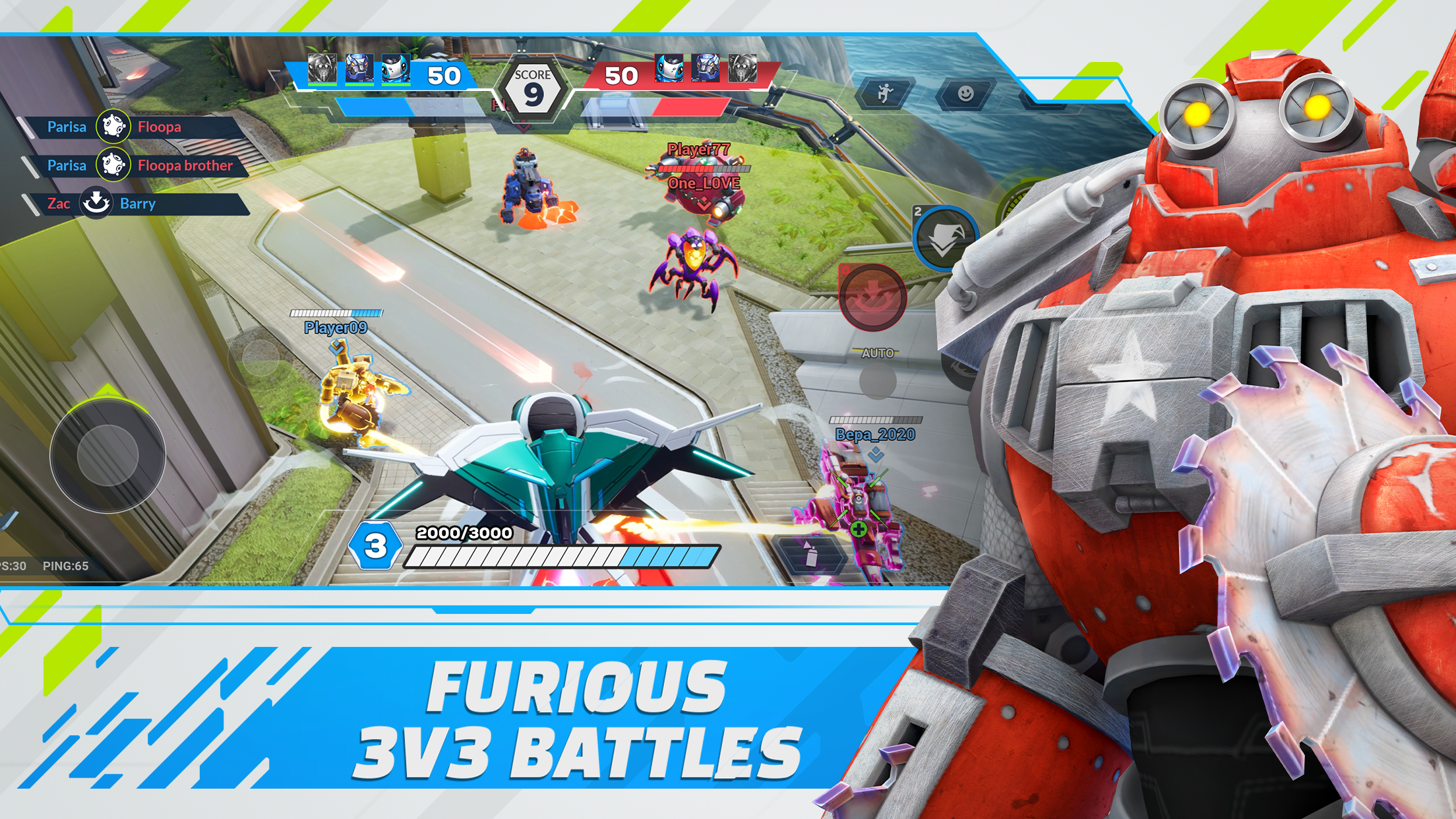 ArcForce: 3v3 Hero Shooter Game Screenshot