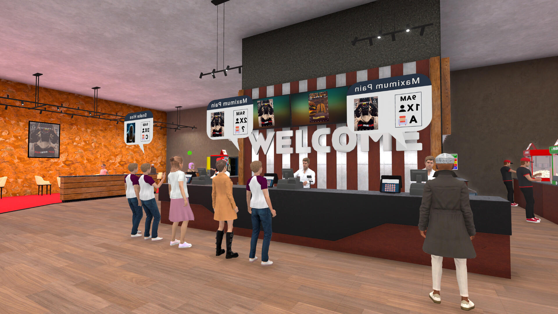 Cinema Simulator 2025 Game Screenshot